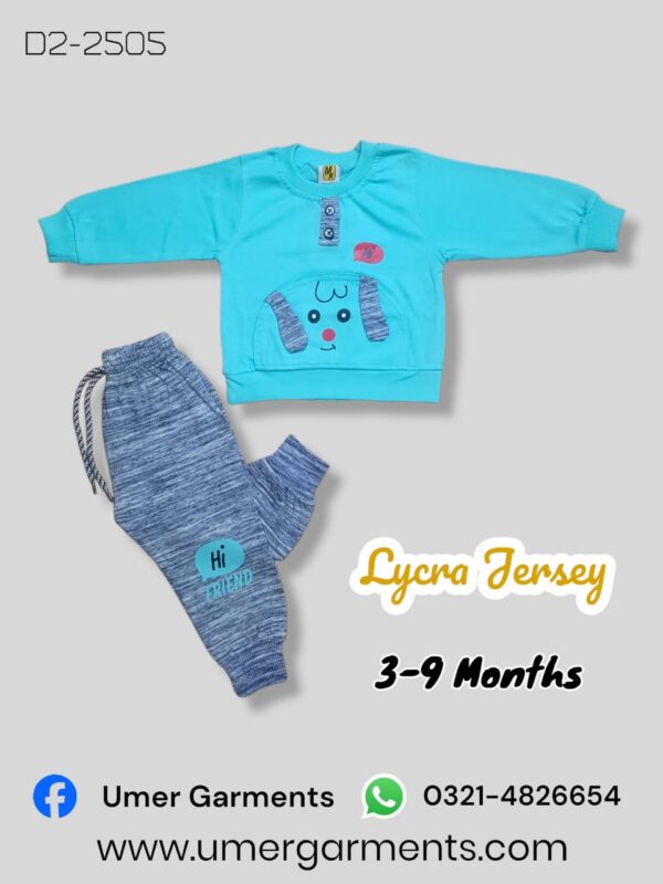 Baby Boy Blue Lycra Jersey