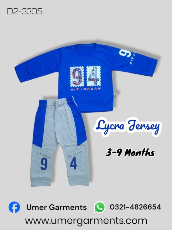 Baby Boy Blue Lycra Jersey