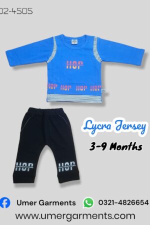 Baby Boy Blue Lycra Jersey