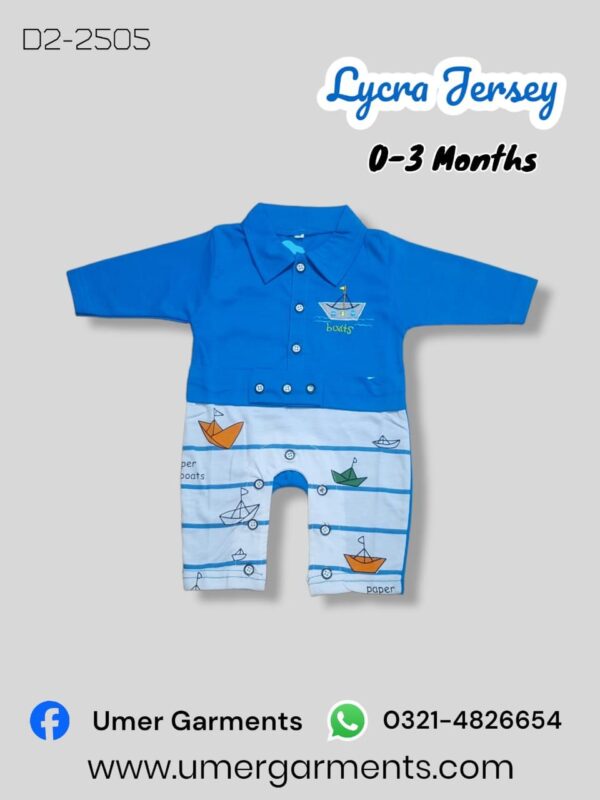 Baby Boy Blue Lycra Jersey