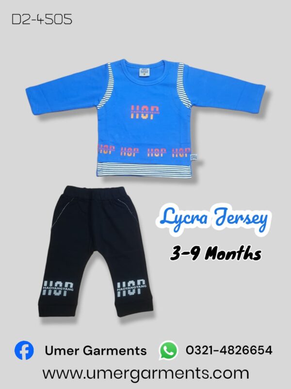 Baby Boy Blue Lycra Jersey