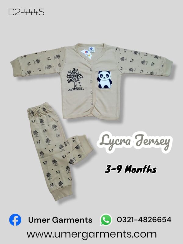 Baby Boy Cream Lycra Jersey