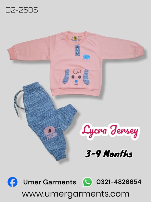 Baby Boy Pink Lycra Jersey