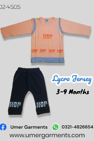 Baby Boy Pink Lycra Jersey