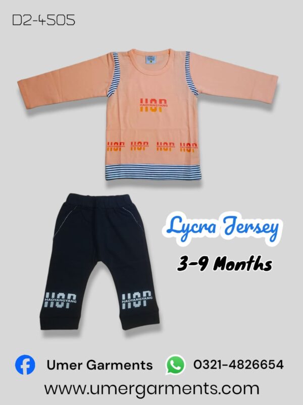 Baby Boy Pink Lycra Jersey