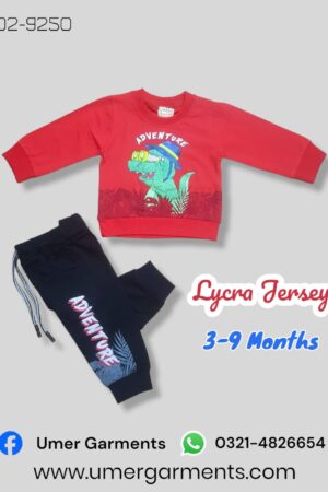 Baby Boy Red Lycra Jersey