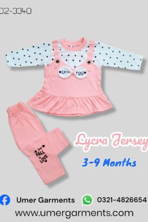 Baby Girl Pink Lycra Jersey D2