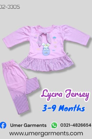 Baby Girl Purple Lycra Jersey