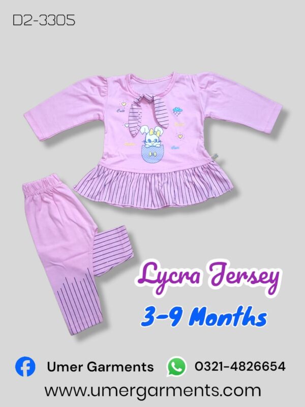 Baby Girl Purple Lycra Jersey