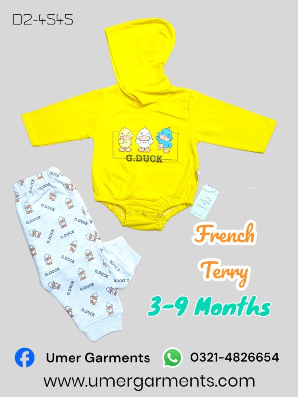 Baby Girl Yellow French Terry